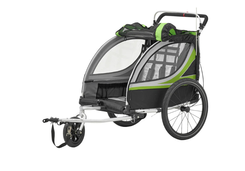 PRZYCZEPKA ROWEROWA MAX 45KG JOGGINGU WÓZEK ROWER SPACER